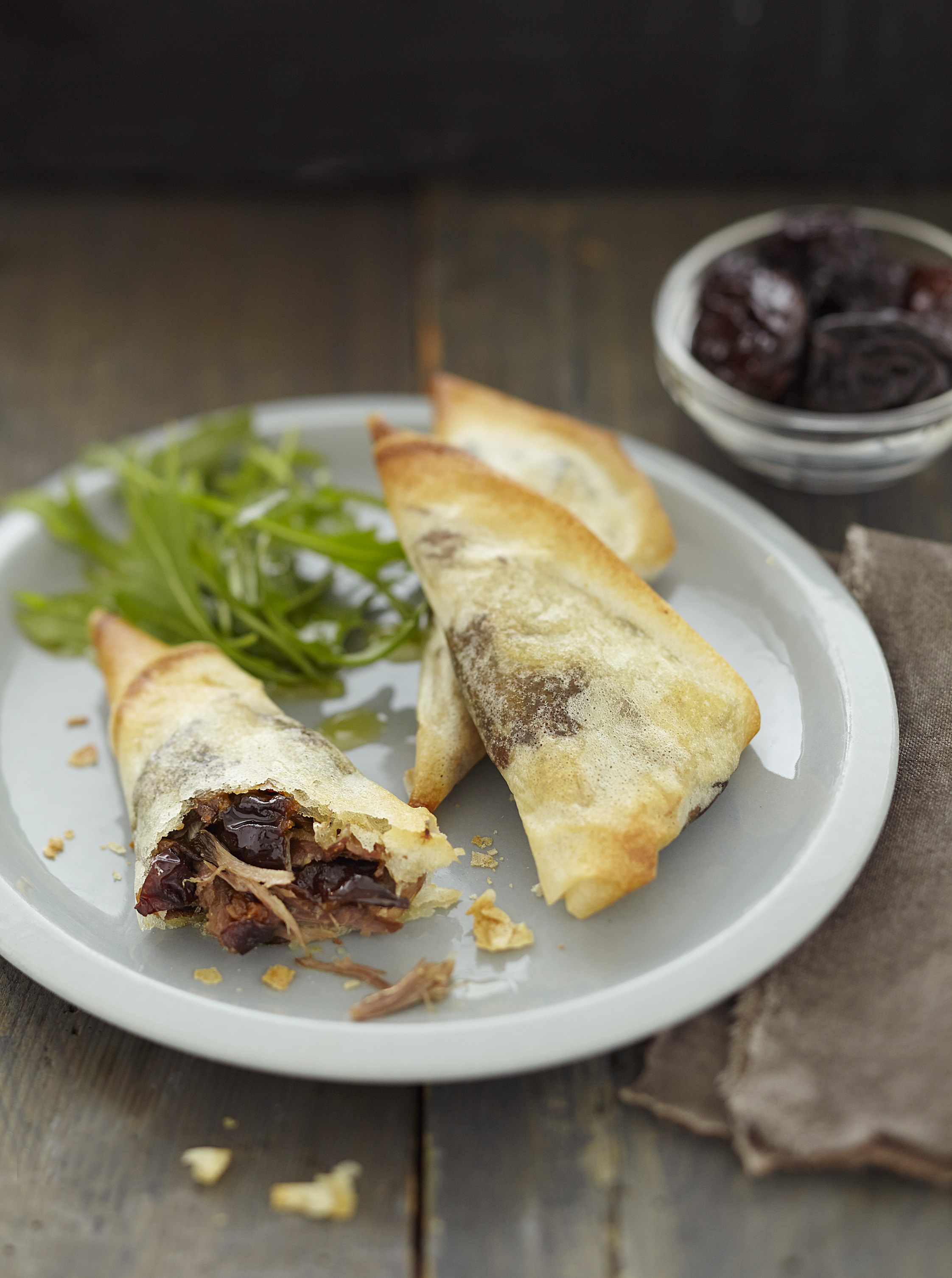 Croustillant de canard aux pruneaux d'Agen